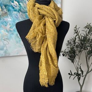 Madewell Mustard Yellow Scarf